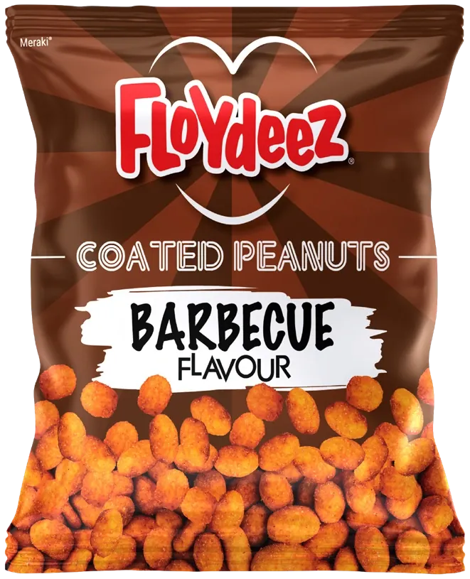 Floydeez Coated Peanuts Barbecue 100g pack