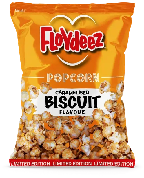 Floydeez Popcorn Caramelised Biscuit 30g pack